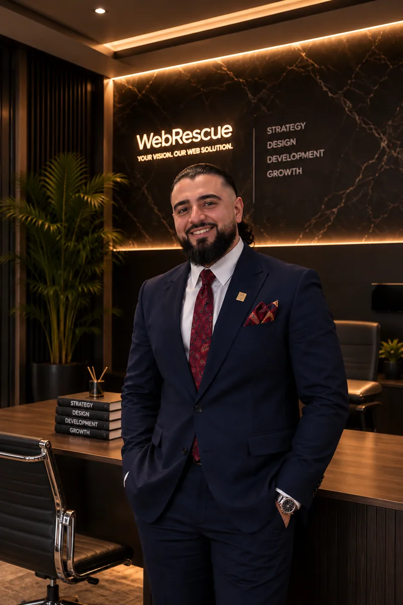 Hamza, medeoprichter van WebRescue
